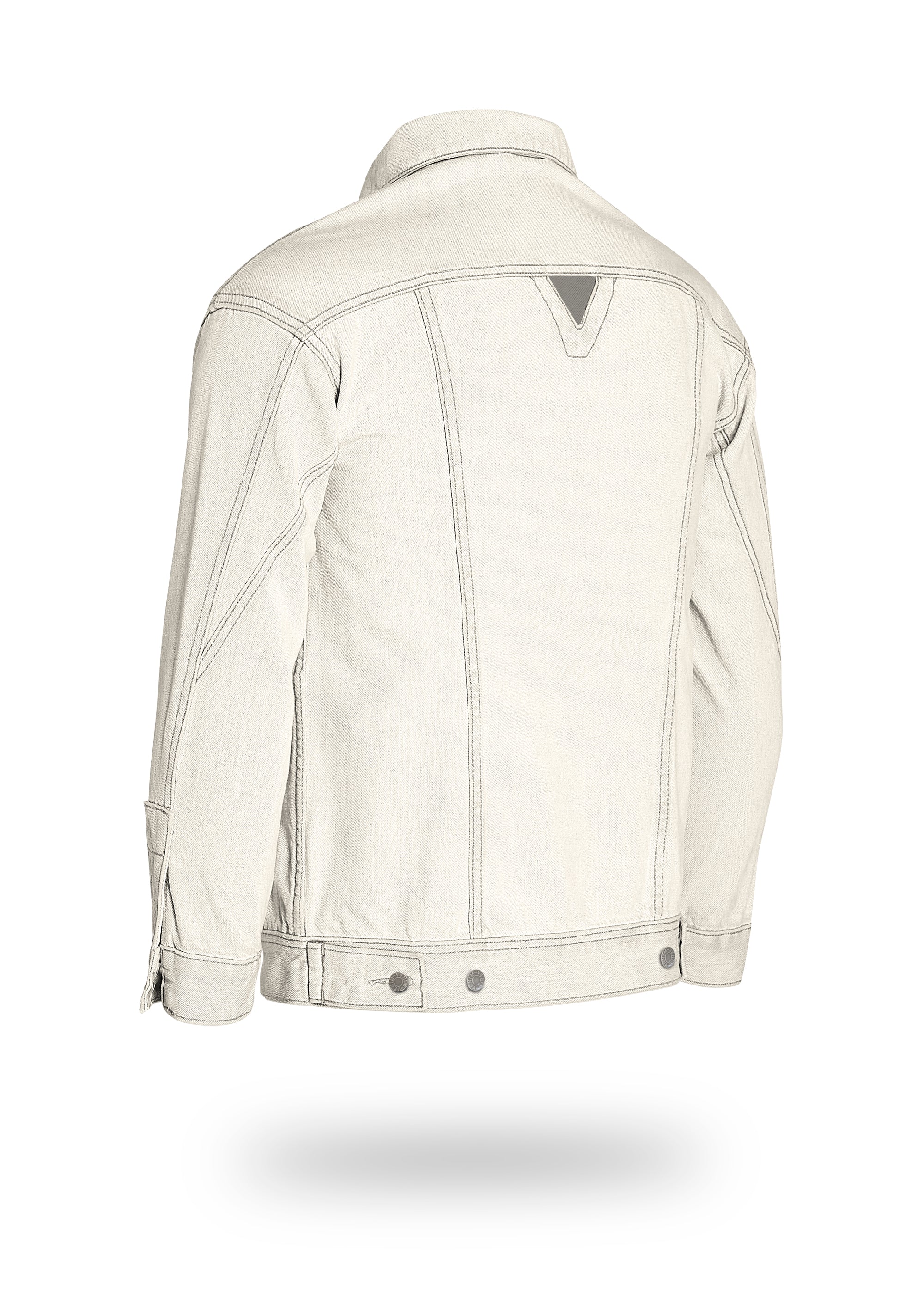 Off White Denim Jacket | VENIM Custom Denim Jackets – VENIM®