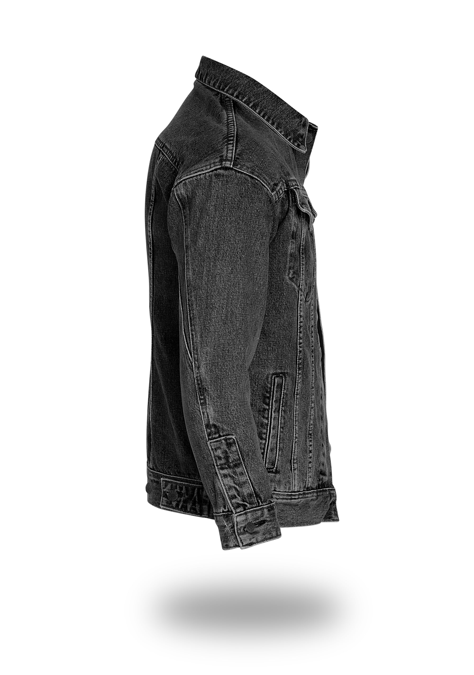 Vintage Black Denim Jacket | VENIM Custom Denim Jackets – VENIM®